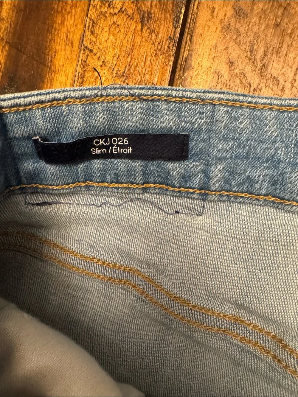 Calvin Klein Light Wash Skinny Jeans